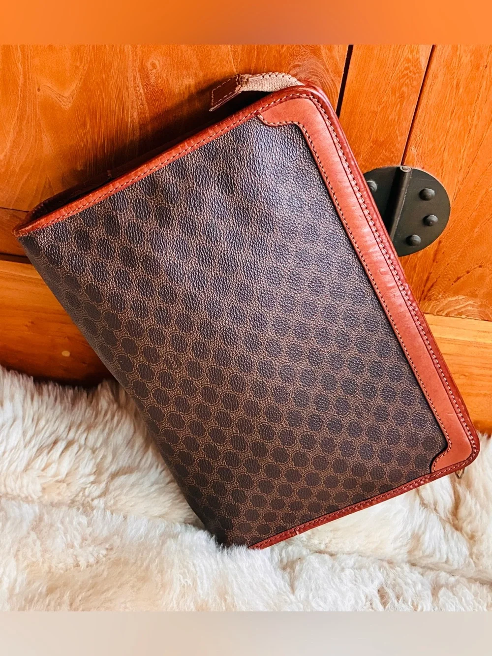 👨🏻‍💼Celine Macadam Celine Envelope Zippered Pouch Macadam vintage unisex
